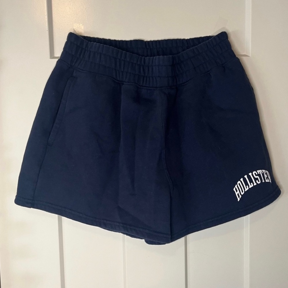 Navy Blue Hollister Sweatshorts